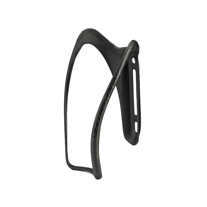 Bidonhalter, CARBON BIDON CAGE UD finish black in black inkl. Titanium Schrauben 20 g