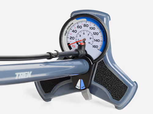Trek Pumpe Dual Charger Blue