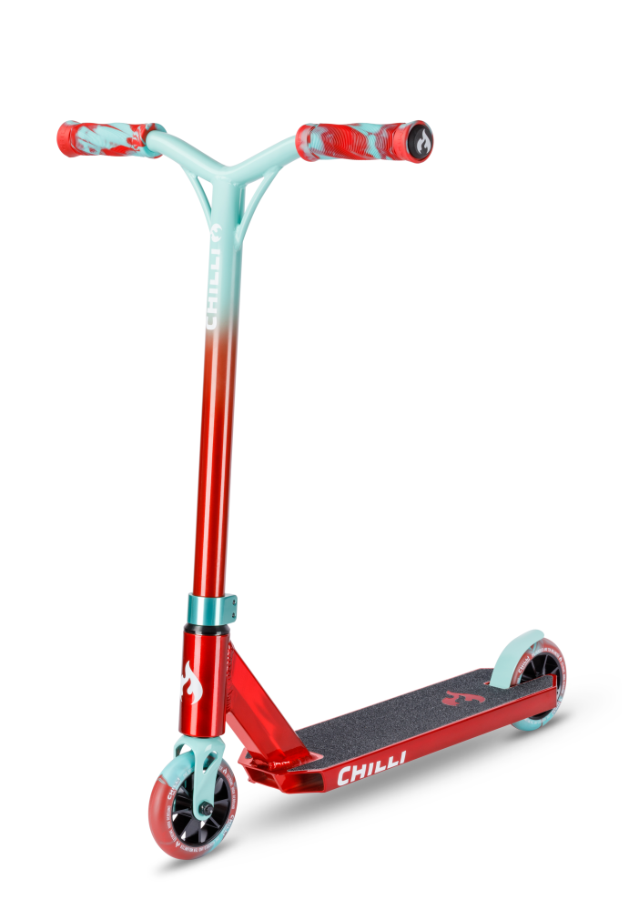 Chilli Chilli Pro Scooter Jumpstart M - Red/Teal