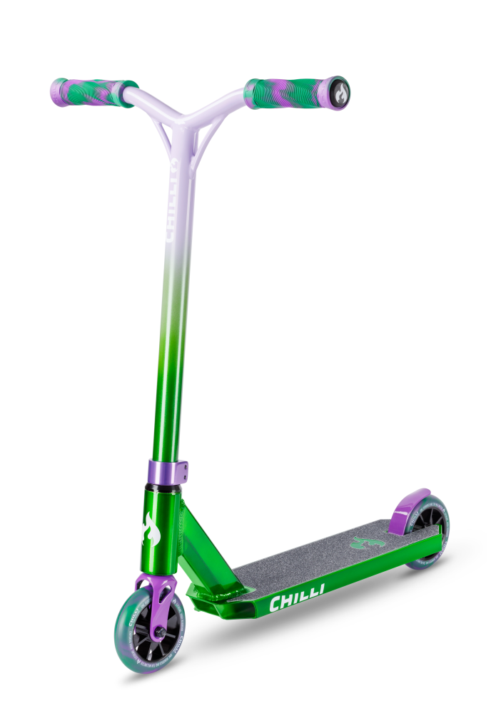 Chilli Chilli Pro Scooter Jumpstart - M -  Green/Purple