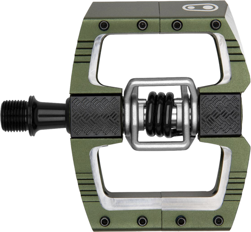 Crankbrothers Mallet DH Pedal dunkel grün