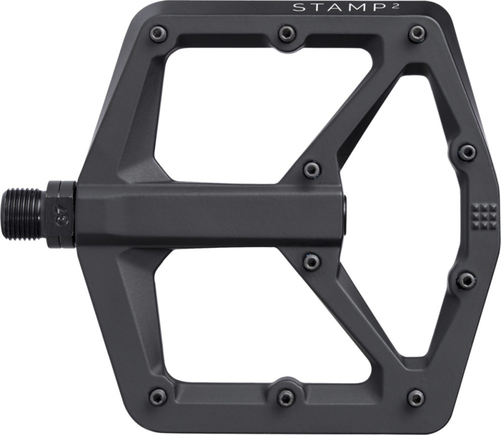 Crankbrothers Pedal Stamp 2 large black alu