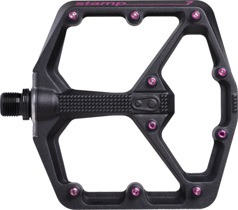Crankbrothers Pedal Stamp 7 large black/pink