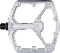 Crankbrothers Pedal Stamp 7 large high polish silver