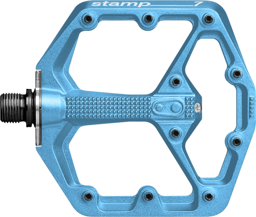Crankbrothers Pedal Stamp 7 small electric blue