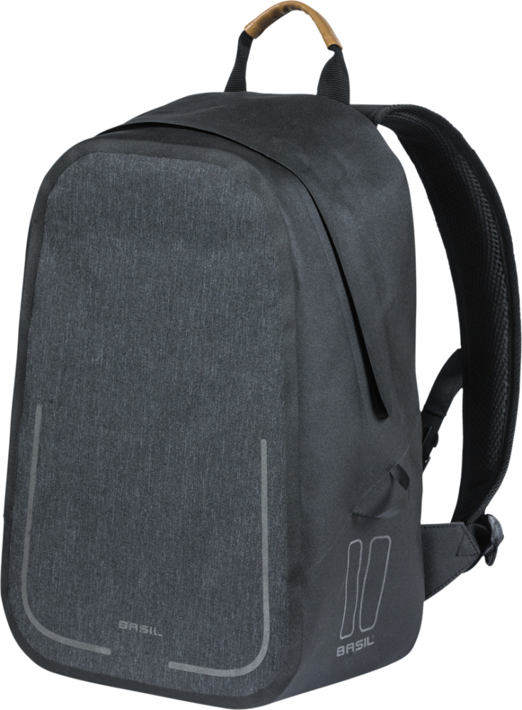 Basil Urban Dry Fahrradrucksack charcoal melee