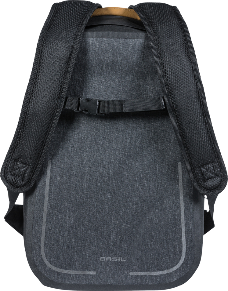 Basil Urban Dry Fahrradrucksack charcoal melee
