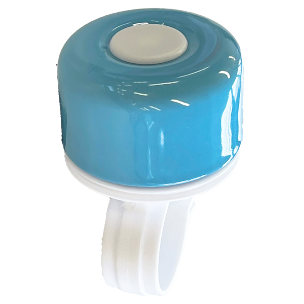 Glocke, PING, Ø 35 mm, blau/weiss