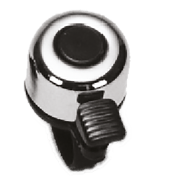 Glocke, PING, Ø 35 mm, silber/schwarz