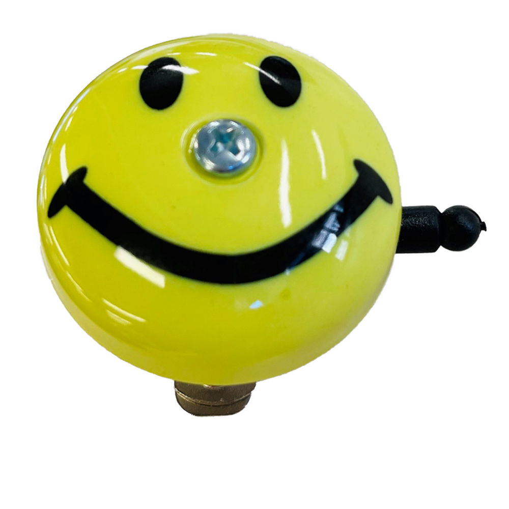 Glocke, SMILEY, Ø 50 mm, gelb