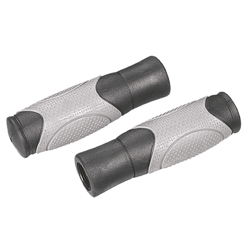 Griffe, DIEGO Kraton/Gel Griff-Ø: 22 Länge: 125-92/125-92 black/grey