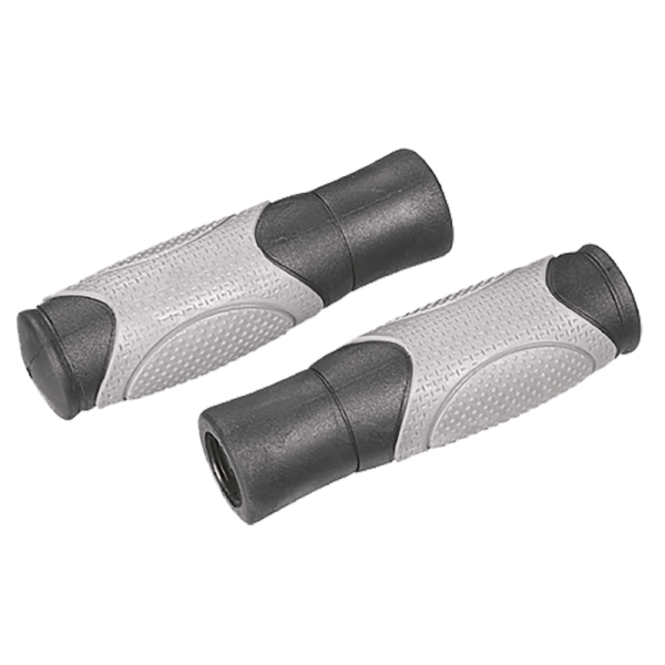 Griffe, DIEGO Kraton/Gel Griff-Ø: 22 Länge: 125-92/125-92 black/grey