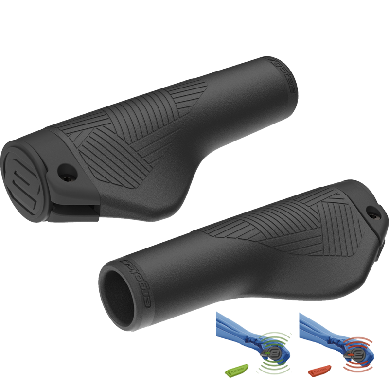 Griffe, EG-Active Flex, Griff-Ø: 22.2mm Länge:133mm/133mm, 165g