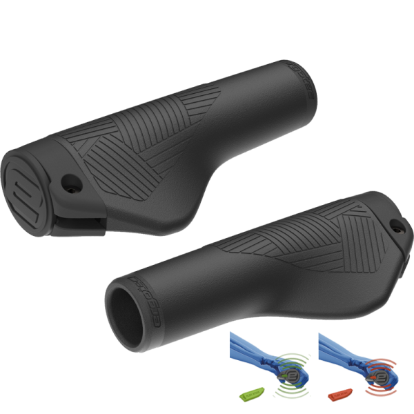 Griffe, EG-Active Flex, Griff-Ø: 22.2mm Länge:133mm/133mm, 165g