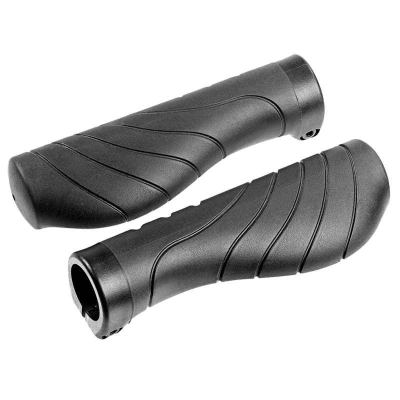 Griffe, KYOTO Kraton/Gel/Alu Griff-Ø: 22 Länge:133/133 black