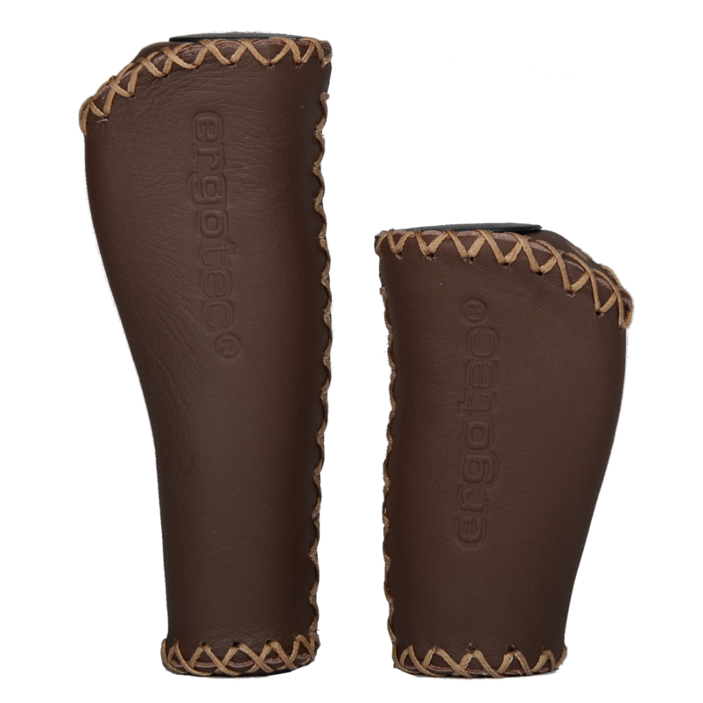 Griffe, MONACO Kraton/Leder Griff-Ø: 22 Länge:135/135 brown