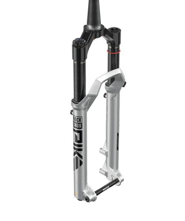 RockShox MY25 Fork Pike Ultimate Charger3.1 ButterCups, silver, 27.5"/140mm/37 OS