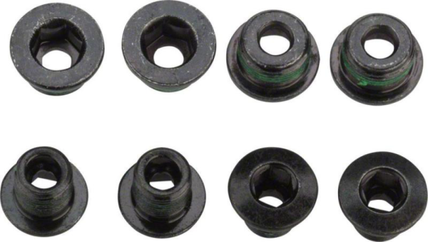 SRAM Chainring Bolt KIT 4X2 M10 / M8 Steel QTY 4, black
