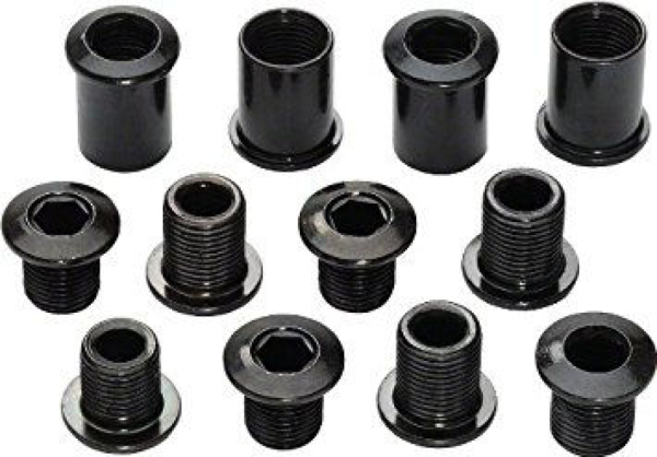 SRAM Chainring Bolt KIT 4X2 M8.5X12.5/M8.5X9.5/M8QTY 4, black