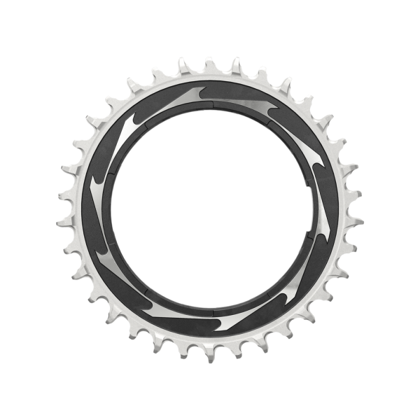 SRAM chainring eagle axs transmission power meter threaded 0mm offset, black/silver, 3