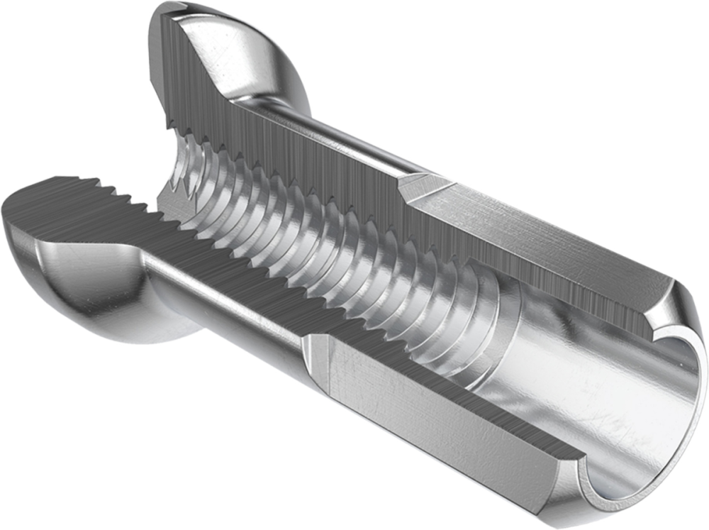 DT Nippel Standard Alu 2.0/12mm, rot, 100Stk.