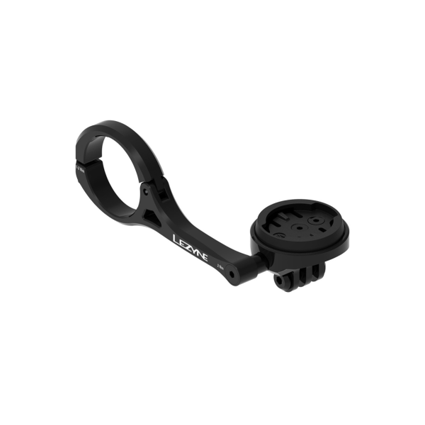 Lezyne Garmin/Wahoo GPS Forward Mount With Gopro, black
