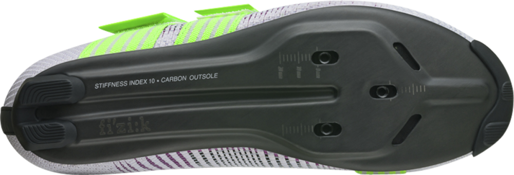 Fizik Powerstrap Aeroweave Shoes violett/neongrün 42