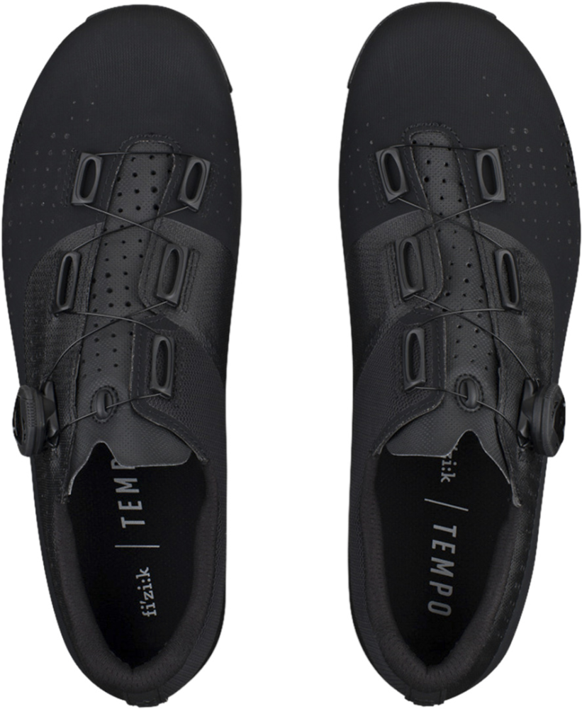 Fizik Overcurve R4 Wide Shoes schwarz/schwarz 40
