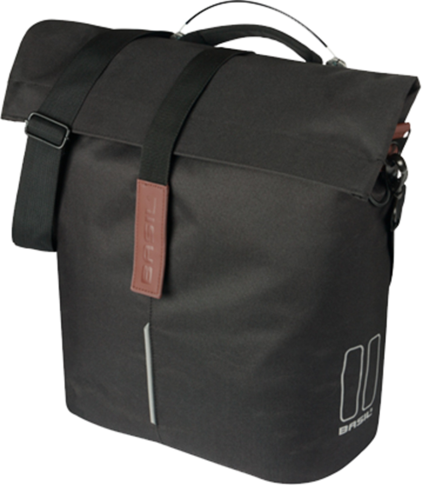 Basil City Fahrradshopper MIK Studs, 14-16L, schwarz