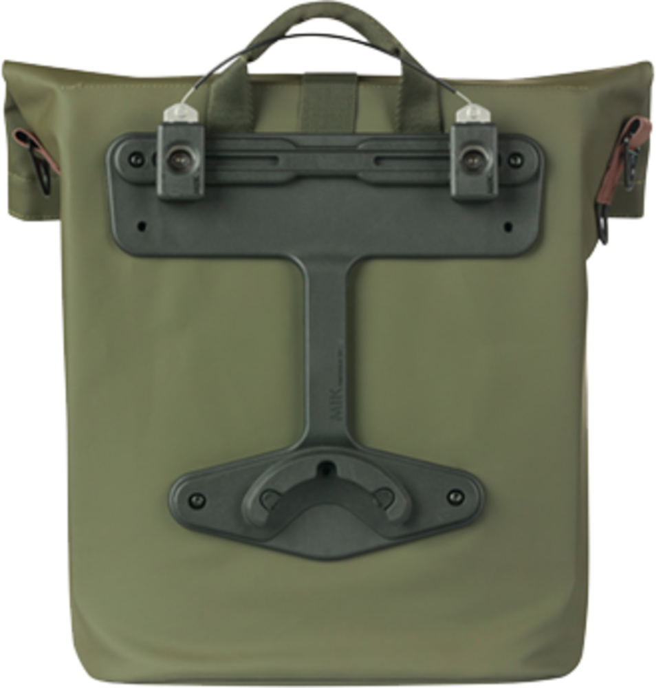 Basil City Fahrradshopper MIK Studs, 14-16L, moss green