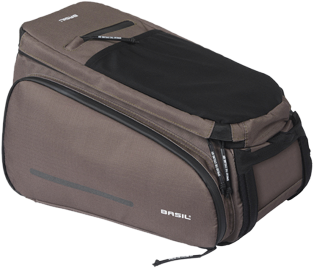 Basil Move Gepäckträgertasche, 10-26L, braun