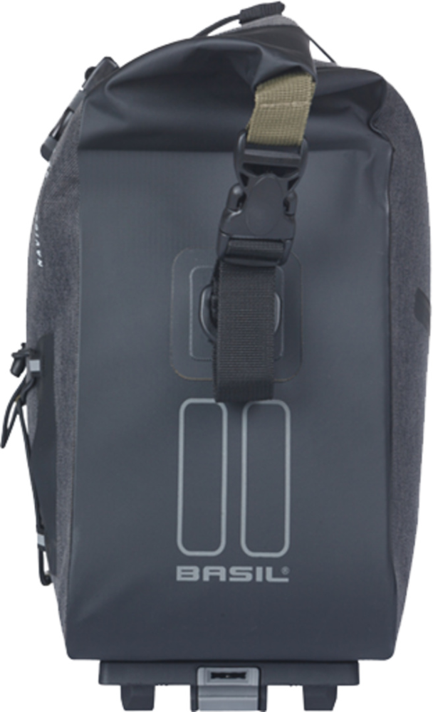 Basil Navigator Storm Gepäckträgertasche MIK, 13L, black