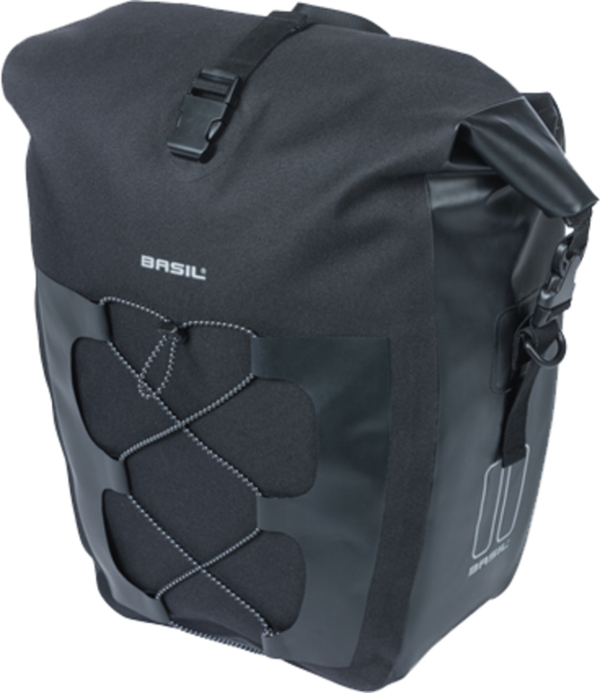 Basil Navigator Waterpr. L,MIK Studs,Einzeltasche, 22L, sch