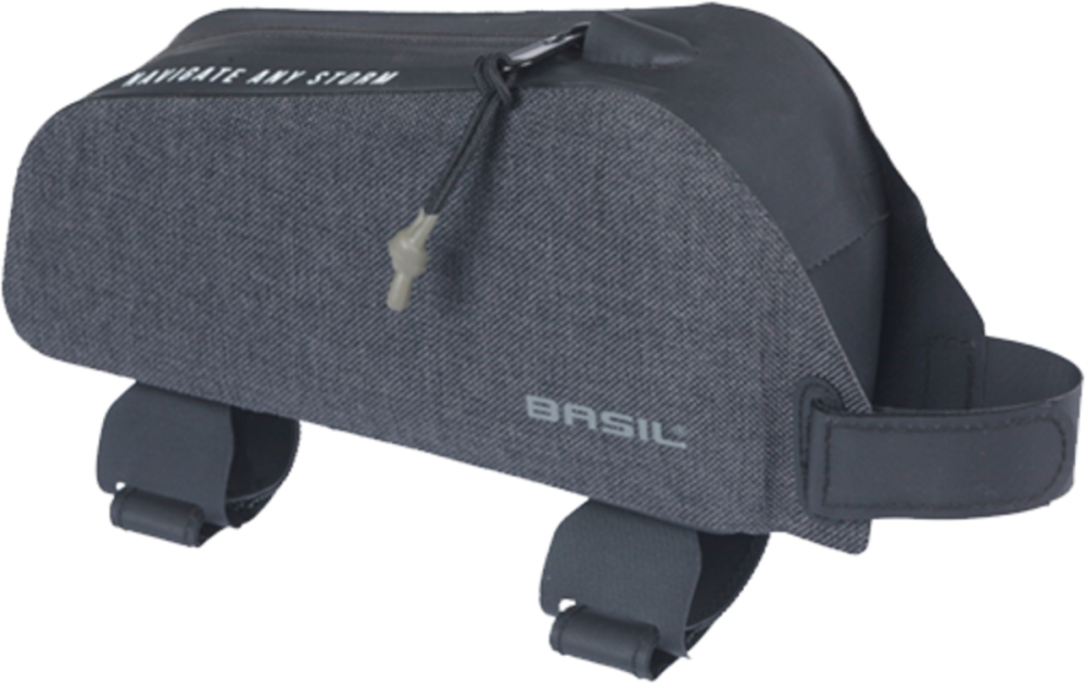 Basil Navigator Storm, top tube Rahmentasche, 0.8L, schwarz