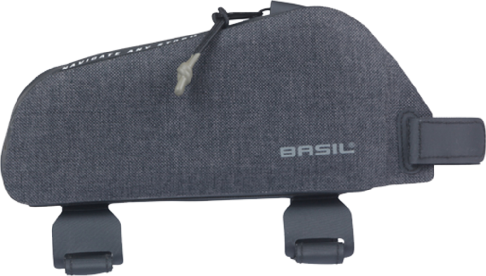 Basil Navigator Storm, top tube Rahmentasche, 0.8L, schwarz