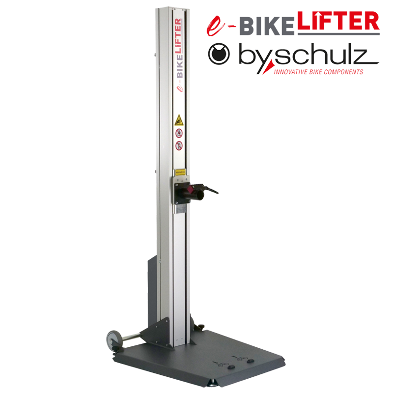 Montageständer, e-BIKELIFTER BM-65 Einarm-Montageständer Mobil 175cm, Akkus: 24V / 8,5Ah UPDATE!
