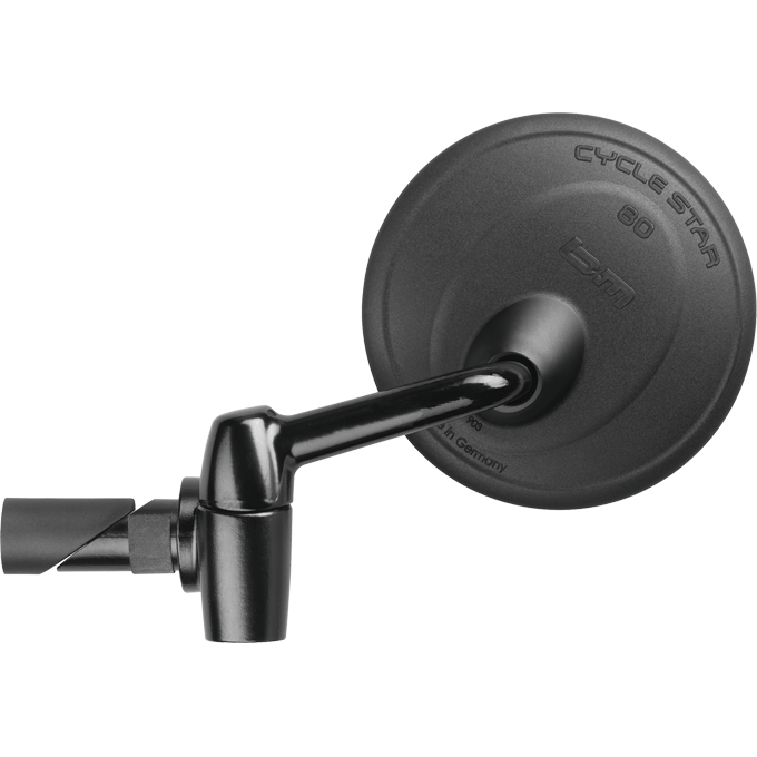 Rückspiegel, CYCLE STAR 80, L:5 cm, Abklappbar, Klemmkonus 14.5mm, he6