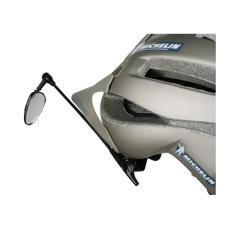Rückspiegel, Z EYE, Konvex Fläche 10 cm², Helmmontage, mit Klettband, 4730