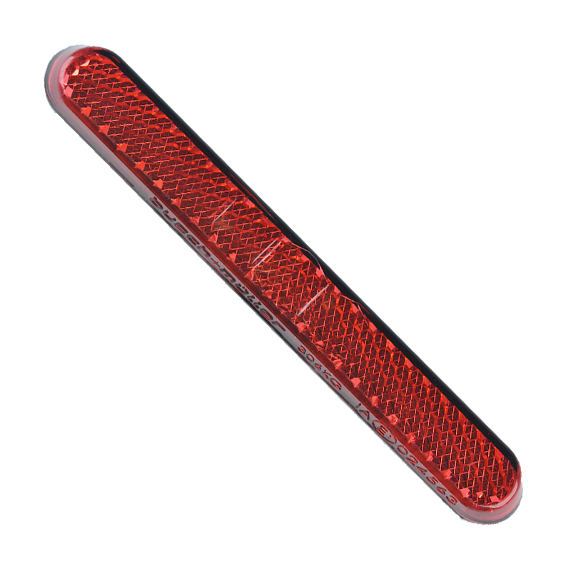 Rückstrahler, CURVED ROT, Prüfzeichen ECE E1 024563, SAE 306/1KG