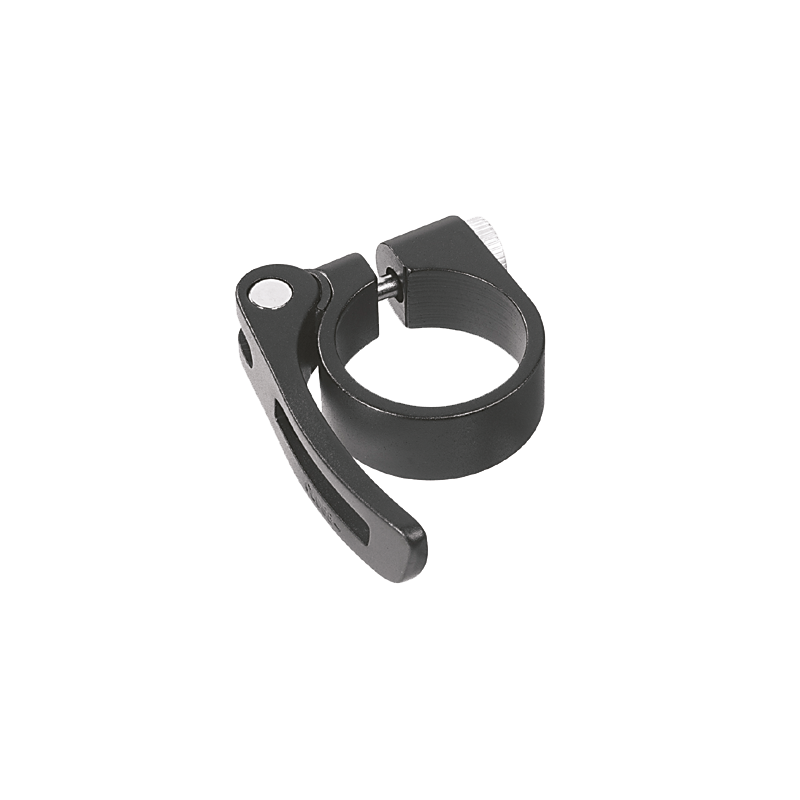 Sattelklemme mit Schnellspanner, 28.6 ALU 6061 black-sand