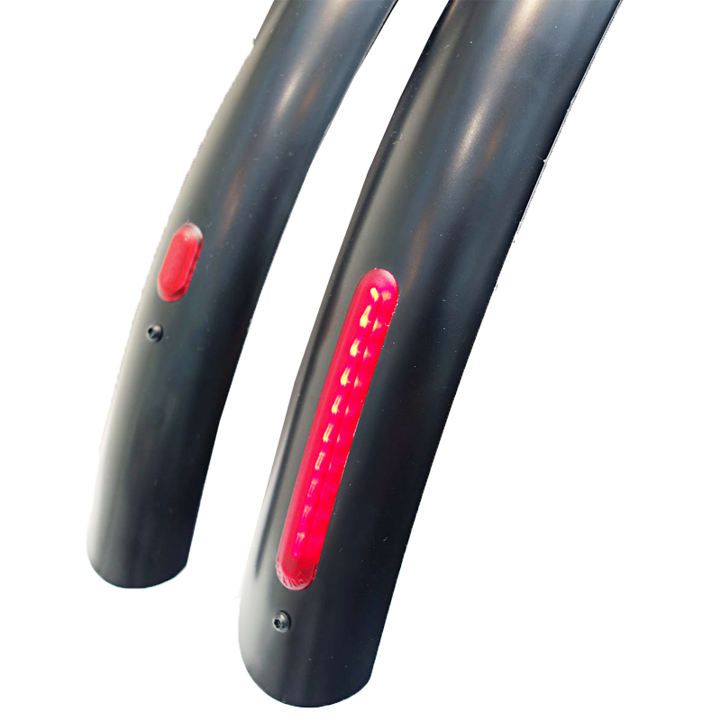 Rücklicht E-Bike, XelTec WEISS-KLAR, DC 6V, MINI 4-LED, 53302M5ASDC