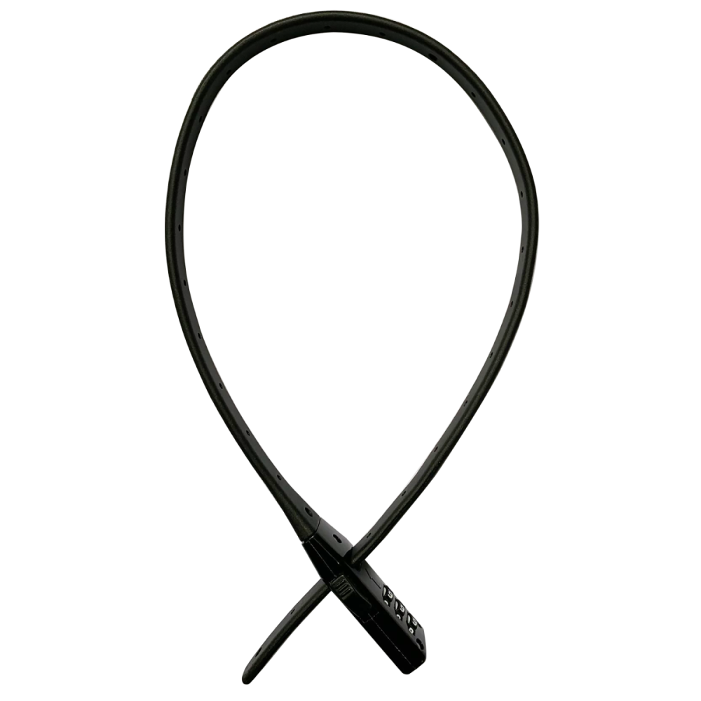 Rasterschloss, Zahlen, schwarz, Länge: 48 cm, Ø 11 mm, 10er Set