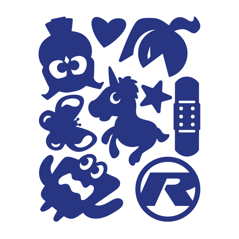 Reflektor, Re:flex, Kids, charm blue