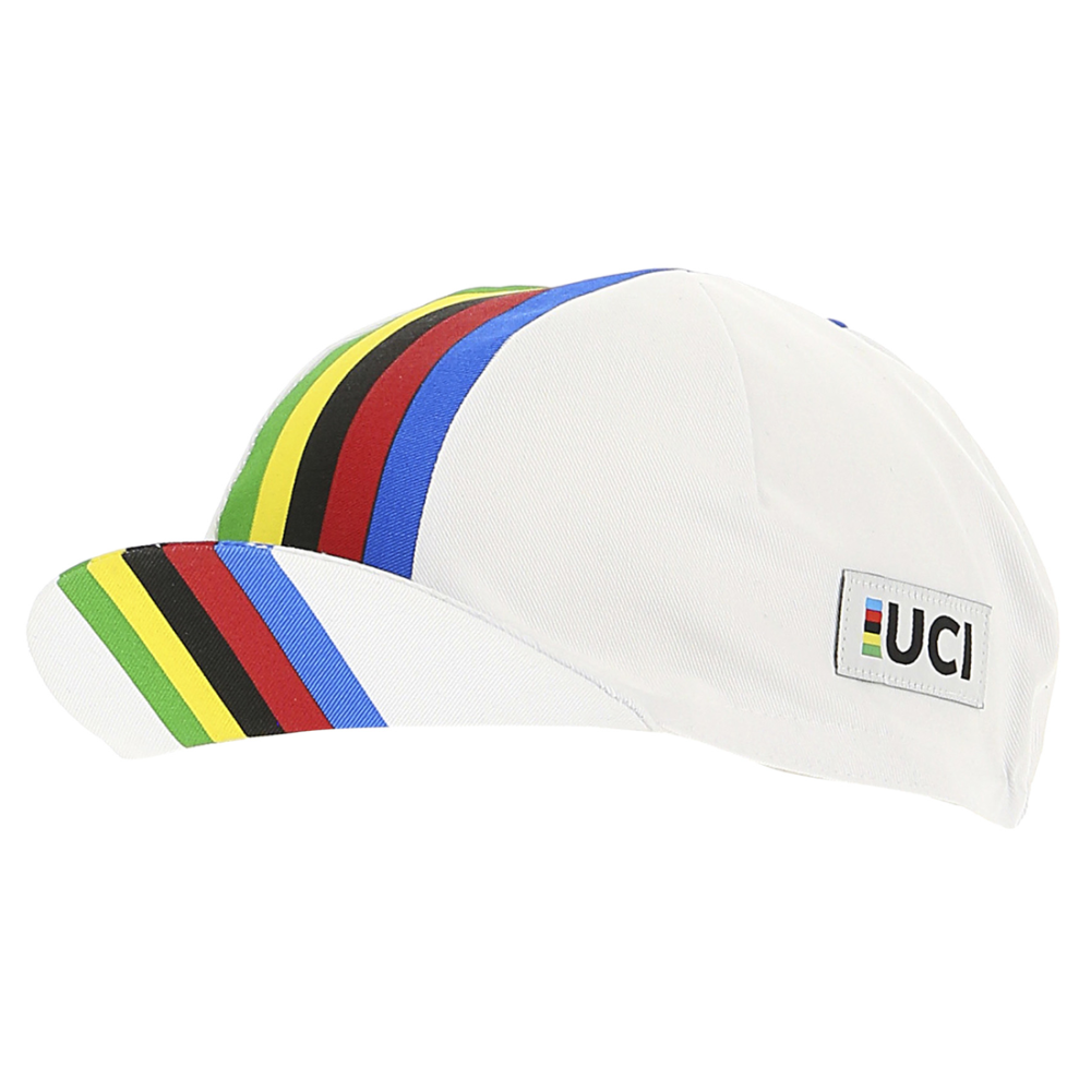 Mütze, UCI Rainbow World Champion, WEISS, one size
