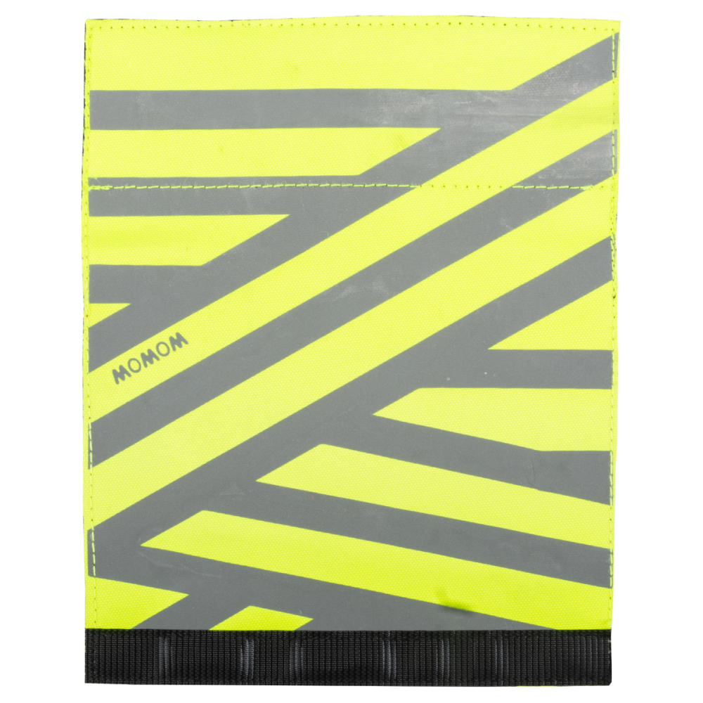 Leuchtband, QUADRO, GELB, one size