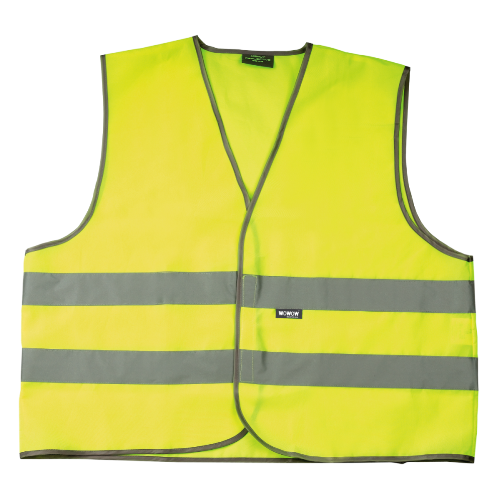 Leuchtweste, MESH GILET , gelb, GELB, XL