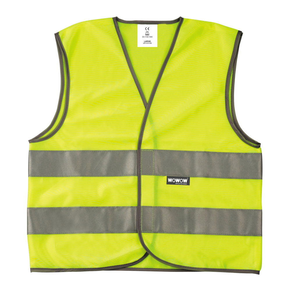 Leuchtweste, MESH GILET KIDS, gelb, GELB, M