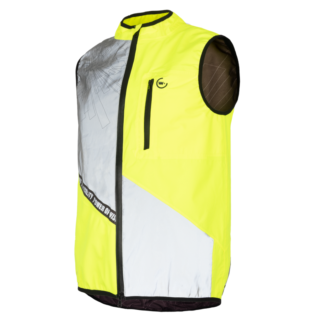 Leuchtweste, ROAD TOWN Jacket, gelb, GELB, M