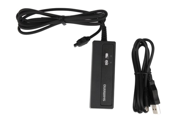 Shimano Ladegerät Di2 SM-BCR2 220V/EU m/Ladekabel USB Anschluss Box