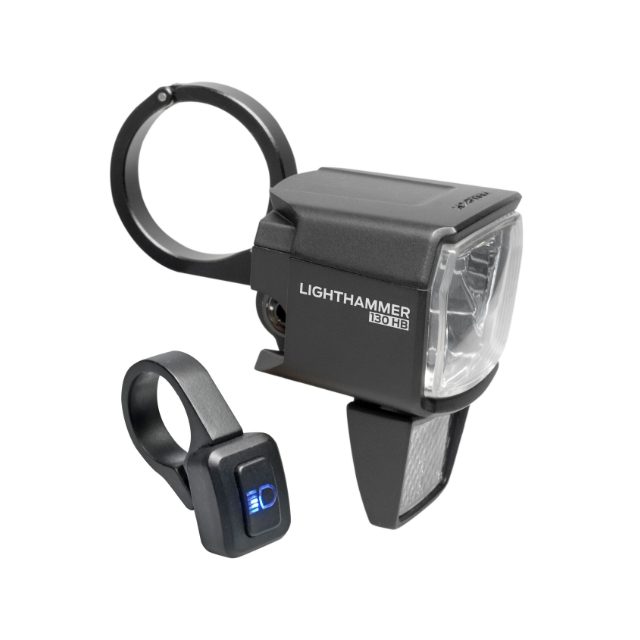 Trelock Scheinw. 130L E-Bike 6-12V 830 Lighthammer LS 930-HB E-BIKEHighBeam 150LuxHalter: HandleBar (HB400 3